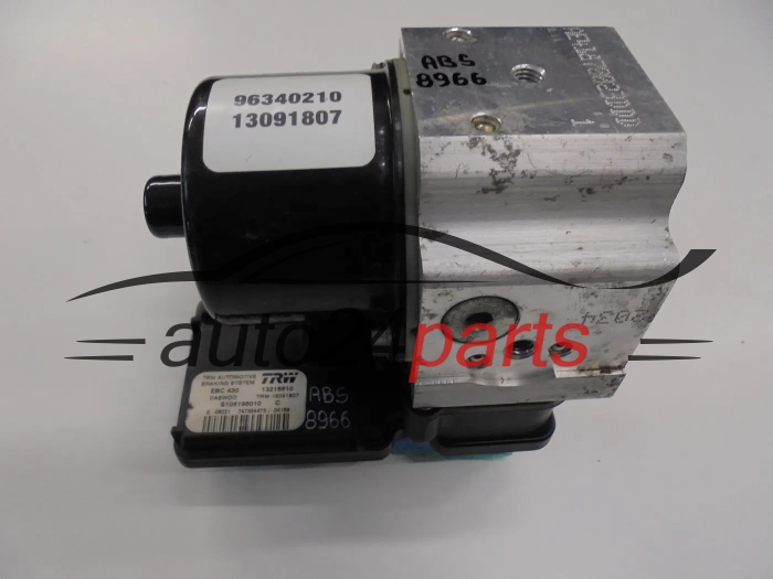 ABS POMPA I STEROWNIK DAEWOO MATIZ 96340210, TRW 13091807, 13216610, S108196010 C, S108196010C