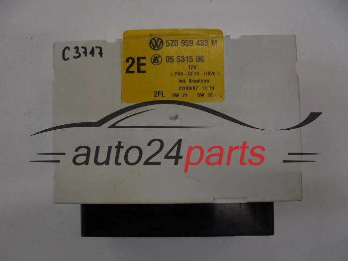 CENTRALKA MODUL KOMFORTU VW VOLKSWAGEN 5Z0959433M 05531506