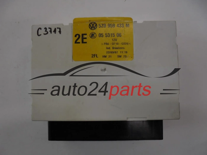 Moduł komfortu Volkswagen 5Z0959433M 05531506