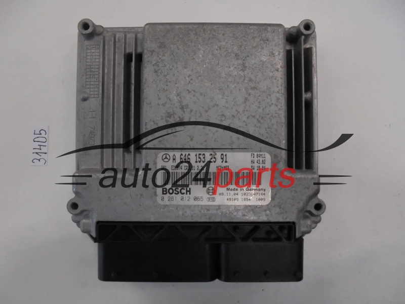 CENTRALINA DO MOTORE MERCEDES BENZ 0281012065 A6461532591 CR3.31