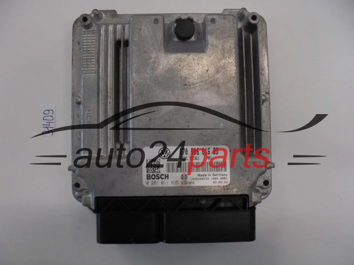 KOMPUTER STEROWNIK SILNIKA VW VOLKSWAGEN T5 2.5TDI BOSCH 0281011835 070906016BD