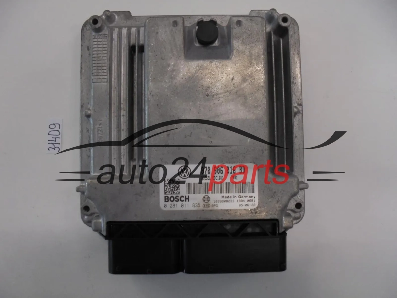 KOMPUTER STEROWNIK SILNIKA VW VOLKSWAGEN T5 2.5TDI BOSCH 0281011835 070906016BD