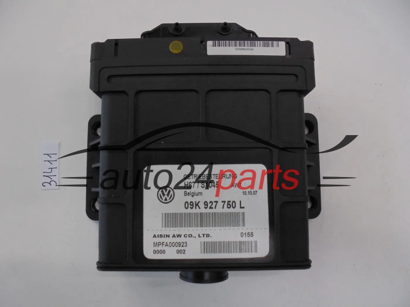 STEROWNIK SKRZYNI AUTOMATYCZNEJ VOLKSWAGEN TRANSPORTER 09K 927 750 L, 09K927750L