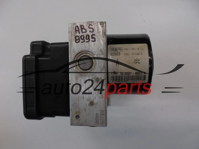 ABS POMPA I STEROWNIK FORD FUSION FoMoCo 4S61-2M110-CC, 4S612M110CC, D461 437A0-A, ATE 10.0207-0051.4, 10020700514, 10.0970-0117.3, 10097001173