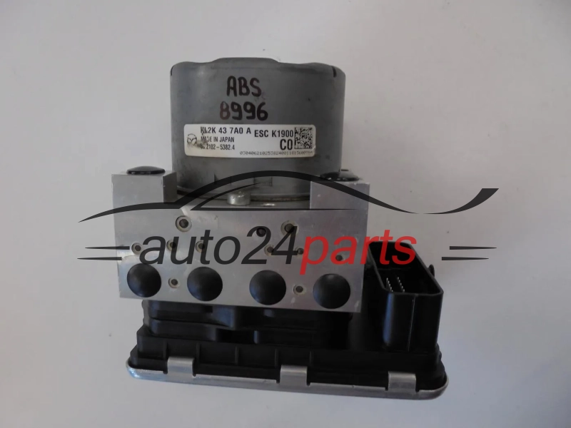 ABS PUMPE UND STEUERGERÄT MAZDA KL2K437A0A 06.2109-8438.3 06210984383