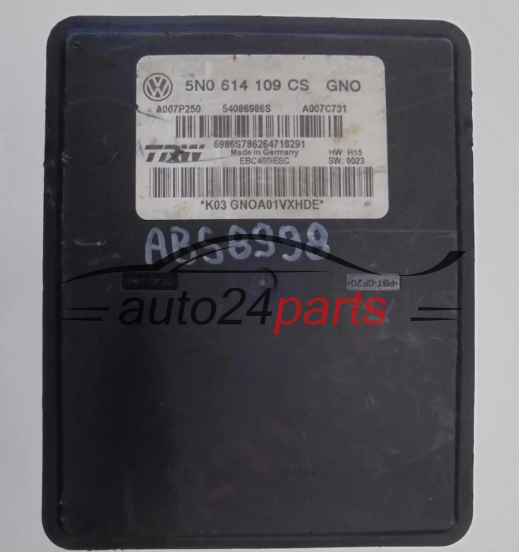 ABS pompa centralina VOLKSWAGEN 5N0614109CS