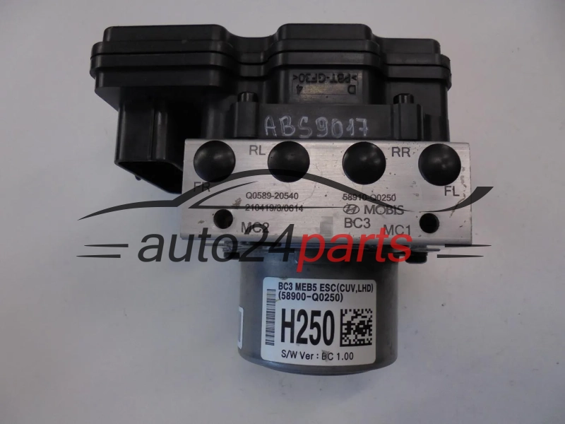 POMPE ABS ET CALCULATEUR HYUNDAI 58910Q0250 9058920540 58900-Q0250 58900Q0250
