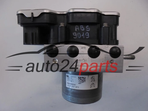 POMPE ABS ET CALCULATEUR CITROEN PEUGEOT 0265297589 9849090580 9835146780 0265956557