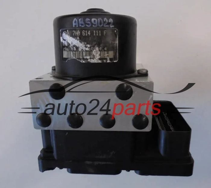 POMPE ABS ET CALCULATEUR VOLKSWAGEN 7H0614111F 7H0907379F