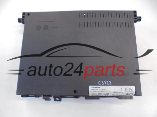 CENTRALKA MODUL STEROWNIK KOMFORTU BSI PEUGEOT 406 2.0 HDI SIEMENS S110950410 C, S110950410C, 9640091380