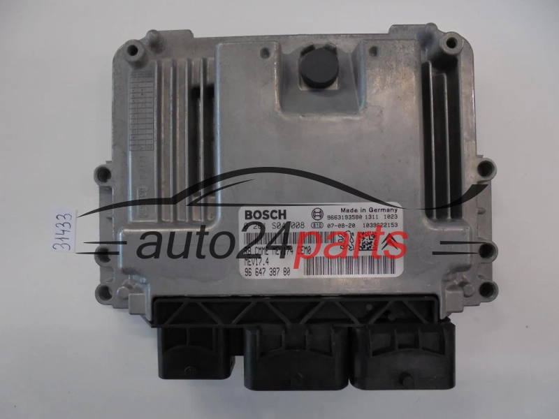 Sterownik silnika Peugeot 207 1.6 0261S04008 9664738780