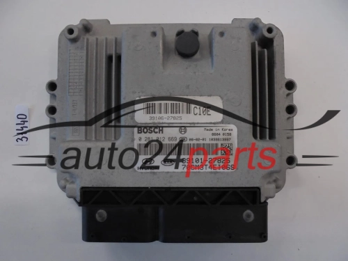 KOMPUTER STEROWNIK SILNIKA HYUNDAI SANTA FE 2.2 CRDI BOSCH 0 281 012 669, 0281012669, 39101-27825, 3910127825, 39106-27825, 3910627825