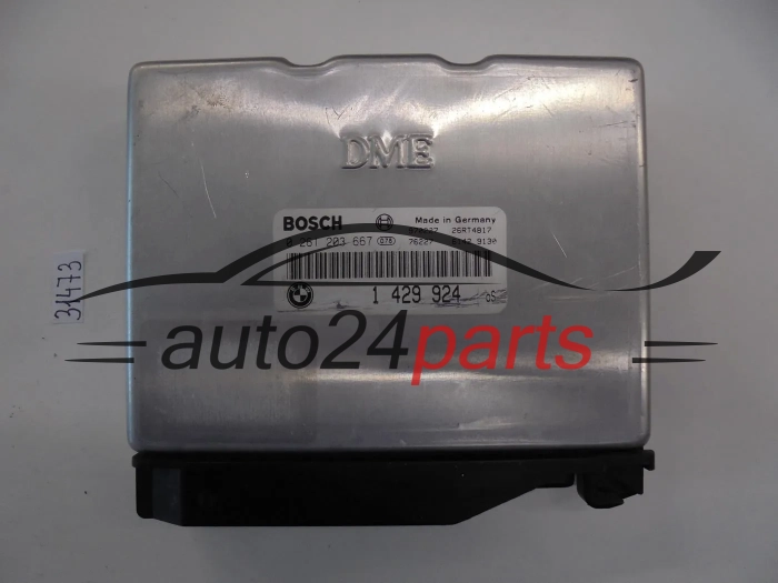 KOMPUTER STEROWNIK SILNIKA BMW 3ER 318 E36 BOSCH 0 261 203 667, 0261203667, 1 429 924, 1429924