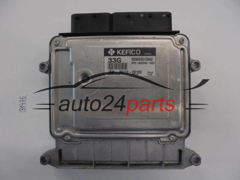 KOMPUTER STEROWNIK SILNIKA HYUNDAI I30 1.4 39112-2B100, 391122B100, 9030933129