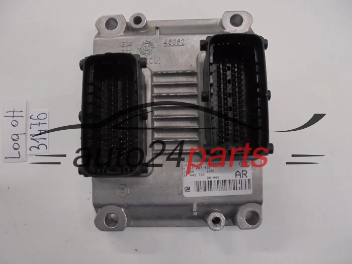 Sterownik silnika Opel Corsa C 1.0 Z10XE 0261207421 24443795AR