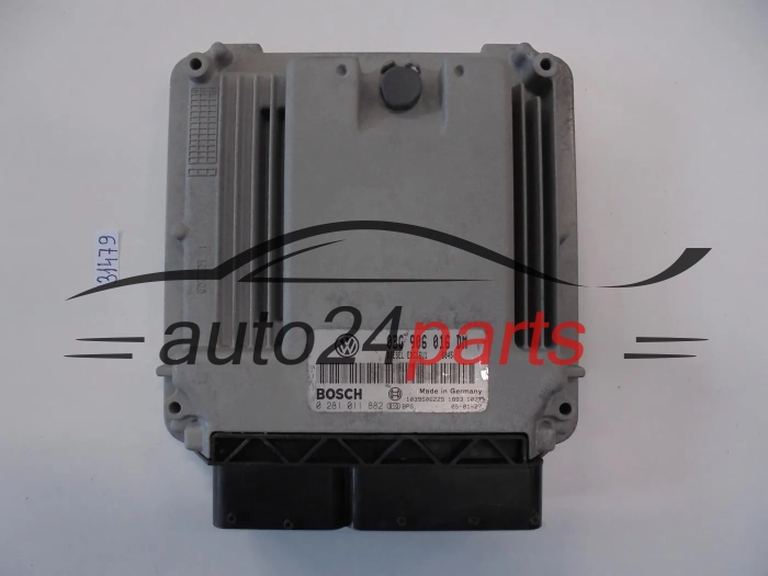 KOMPUTER STEROWNIK SILNIKA VW VOLKSWAGEN CADDY 1.9 TDI 03G906016DM, 03G 906 016 DM, BOSCH 0281011882, 0 281 011 882, DIESEL EDC16U1 6045, 1039S06225