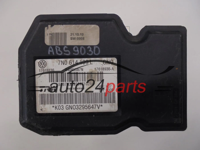 POMPA ABS I STEROWNIK VOLKSWAGEN 7N0614109L