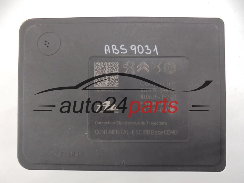 POMPE ABS CITROEN PEUGEOT 9858993780 10.0917-3981.3 10091739813