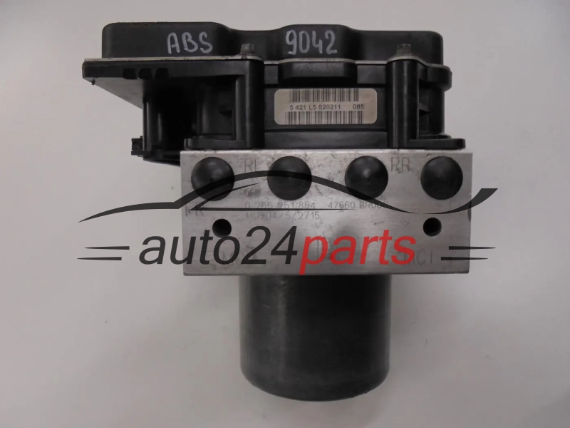 ABS POMPA I STEROWNIK NISSAN QASHQAI BOSCH 0 265 251 854, 0265251854, 47660 BR00C, 47660BR00C, 0 265 951 743, 0265951743