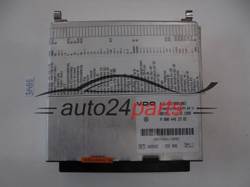 Sterownik ABS FMR Mercedes Atego A0004462302 412413009003