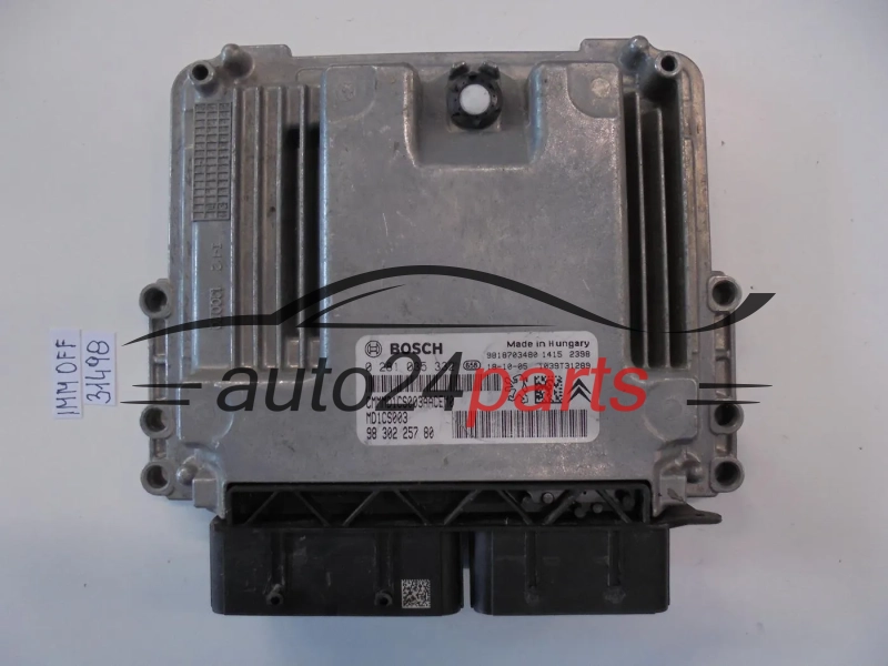 KOMPUTER STEROWNIK SILNIKA CITROEN PEUGEOT BOSCH 0281035332 9830225780