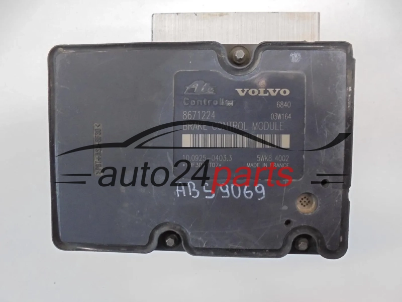 ABS POMPA VOLVO XC90 P08671225, 10.0204-0367.4, 10020403674, 8671224, 10.0925-0403.3, 10092504033