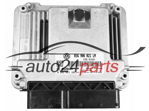 AUDI A6 1.9 TDI BOSCH 0 281 013 281, 0281013281, 03G 906 021 LM, 03G906021LM