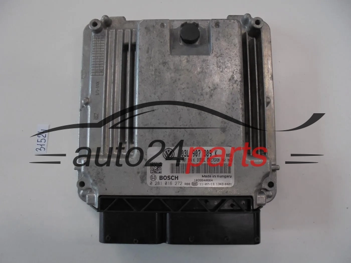 KOMPUTER STEROWNIK SILNIKA VW VOLKSWAGEN T5 TRANSPORTER 2.0 TDI BOSCH 0 281 016 272 BOSCH 0281016272 03L 907 309 K 03L907309K