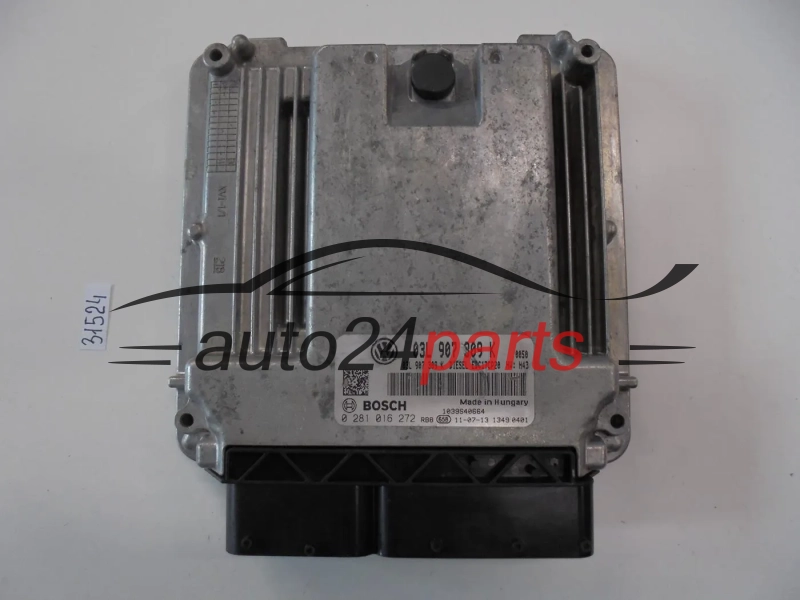 KOMPUTER STEROWNIK SILNIKA VW VOLKSWAGEN T5 TRANSPORTER 2.0 TDI BOSCH 0 281 016 272 BOSCH 0281016272 03L 907 309 K 03L907309K
