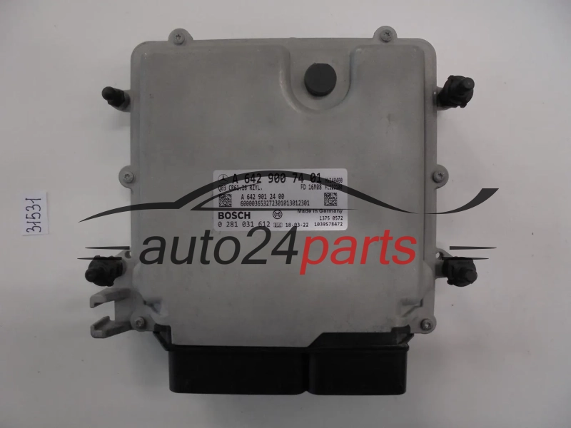 KOMPUTER STEROWNIK SILNIKA MERCEDES BENZ 0281031612 A6429007401 CR61.26