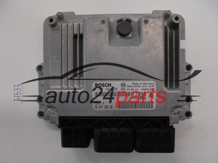 Sterownik silnika Peugeot 207 Cc 1.6 16V 0261201505 9664738680
