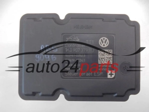 Pompe ABS et calculateur VOLKSWAGEN AUDI GOLF 1K0 614 517 DE, 1K0614517DE, ATE 10.0212-0681.4, 10021206814, 1K0 907 379 BJ, 1K0907379BJ, ATE 10.0961-0352.3, 10096103523, 10.0619-3724.1, 10061937241, 28.5610-5441.3, 28561054413