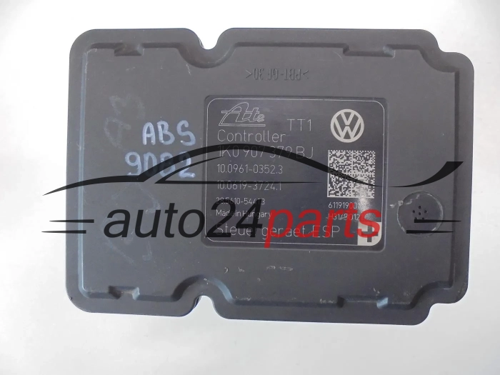 ABS POMPA I STEROWNIK VOLKSWAGEN AUDI GOLF 1K0614517DE 10.0212-0681.4 10021206814 1K0907379BJ ATE 10.0961-0352.3, 10096103523, 10.0619-3724.1 10061937241 28.5610-5441.3 28561054413