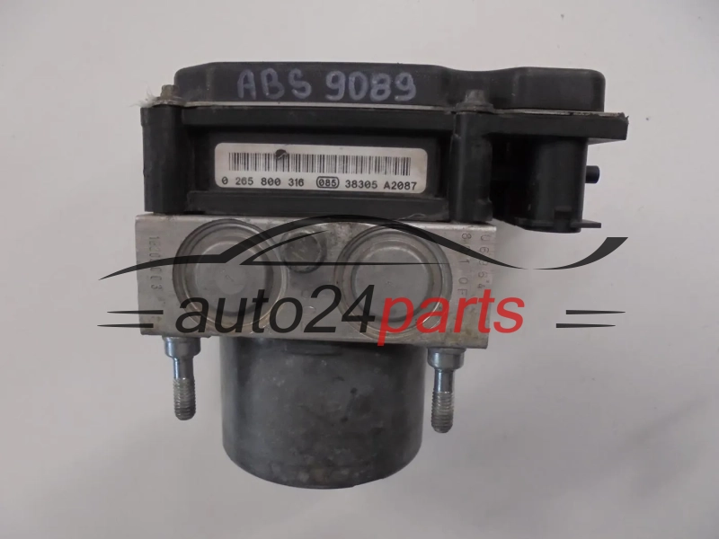 ABS POMPA I STEROWNIK RENAULT CLIO II KANGOO THALIA TWINGO NISSAN KUBISTAR BOSCH 0 265 231 333, 0265231333, 8200 229 137, 8200229137, 0 265 800 316, 0265800316 -