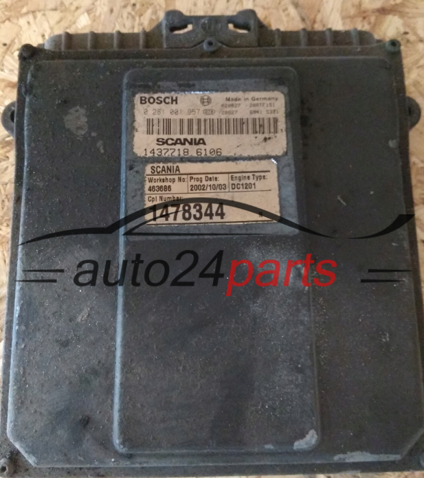 SCANIA 124L 380 BOSCH 0 281 001 957, 0281001957
