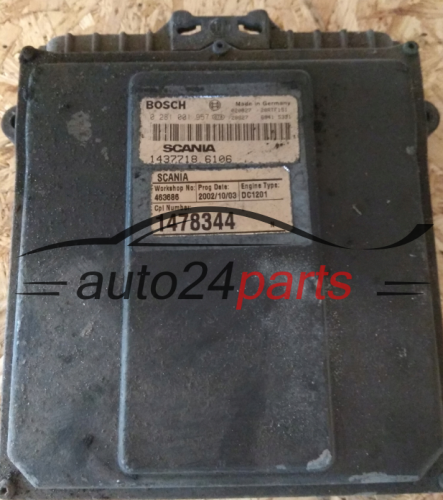 SCANIA 124L 380 BOSCH 0 281 001 957, 0281001957