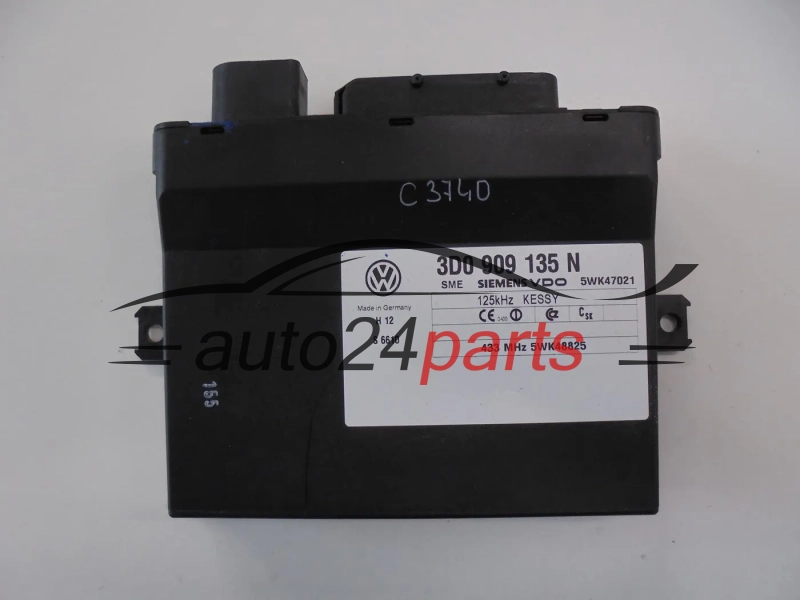 Moduł KESSY Volkswagen Touareg Pheaton 3D0909135N 5WK47021