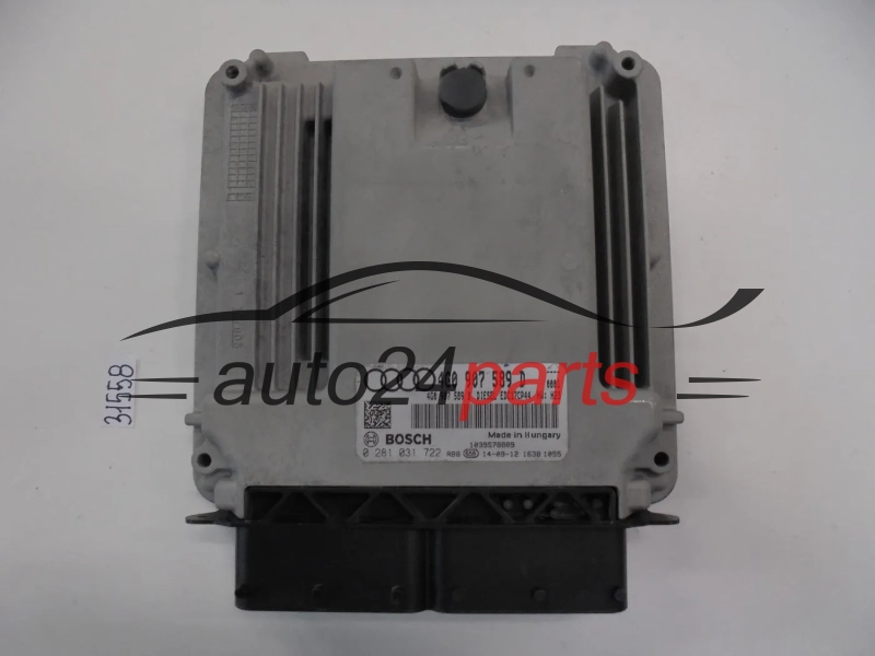 Μονάδα Ελέγχου Κινητήρα AUDI 2.7 TDI 0281031722 4G0907589D EDC17CP44