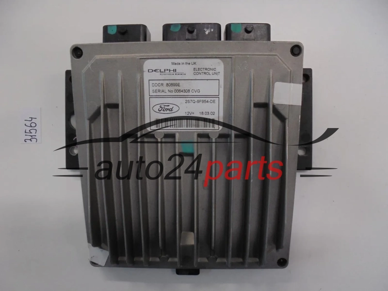 KOMPUTER STEROWNIK SILNIKA FORD MONDEO 2.0 TDCI 2S7Q-9F954-DE, 2S7Q9F954DE, DDCR 80899E