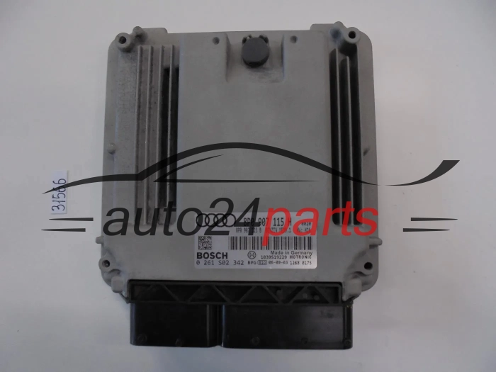 Sterownik silnika Audi S3 2.0 TFSI 0261S02342 8P0907115H IMMO OFF
