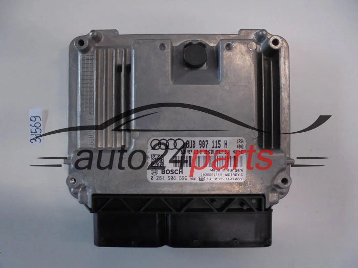 Sterownik silnika Audi Q3 2.0 TFSI 0261S08699 8U0907115H,MED1752