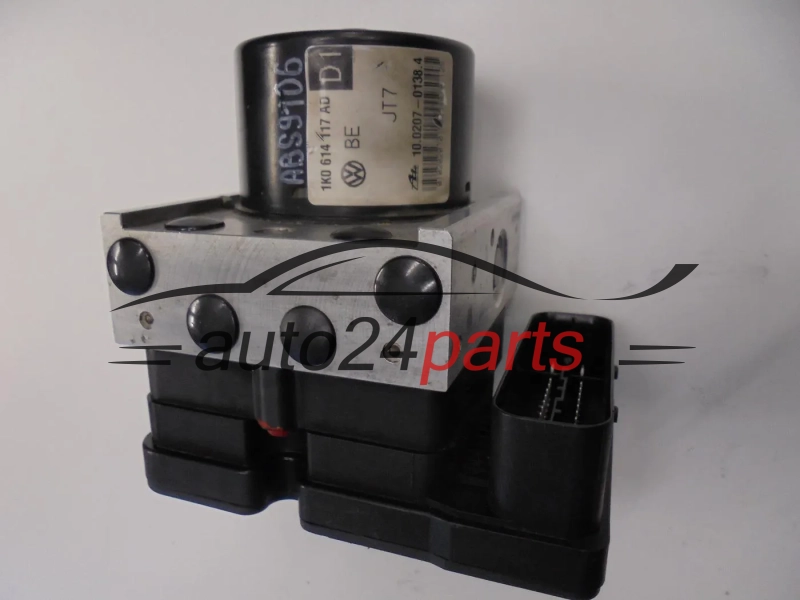 ABS POMPA I STEROWNIK VW VOLKSWAGEN TOURAN BE JT7, 1K0 614 117 AD, 1K0614117AD, ATE 10.0207-0138.4,10020701384, 1K0 907 379 AF, 1K0907379AF, 10.0970-0321.3, 10097003213-