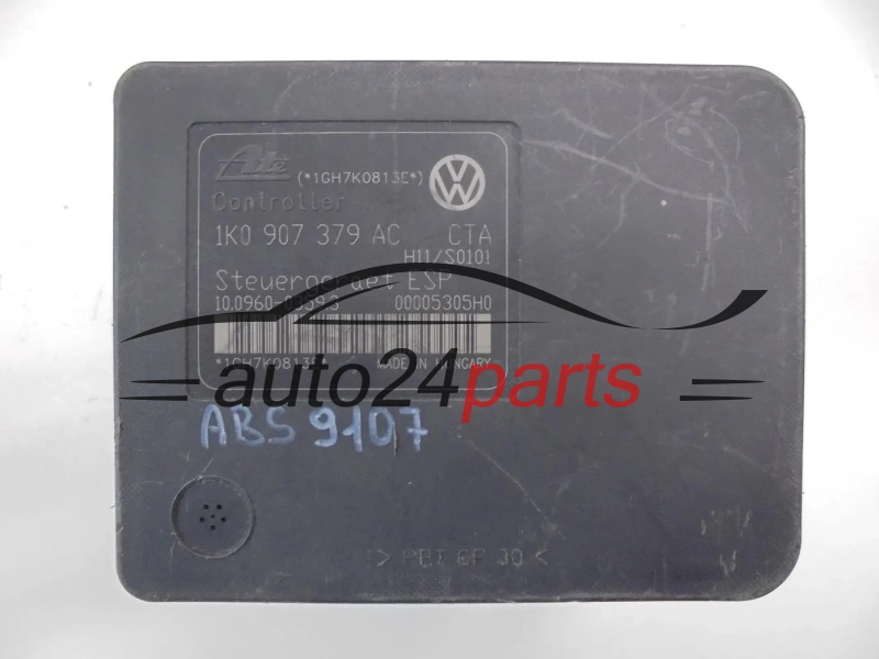 ABS Pump VOLKSWAGEN AUDI SEAT SKODA ATE 1K0 614 517 AF, 1K0614517AF, 10.0206-0241.4, 10020602414, 1K0 907 379 AC, 1K0907379AC, 10.0960-0359.3, 10096003593