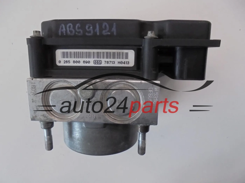 Pompa abs i sterownik FIAT 0265232053 51798104 0265800690
