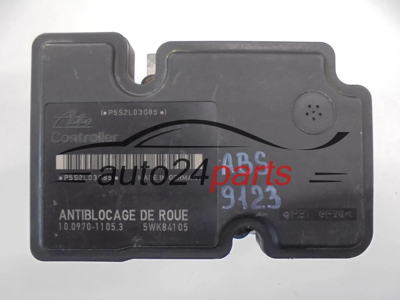ABS POMPA I STEROWNIK CITROEN PEUGEOT 9641871180 10.0207-0002.4 10020700024 10.0970-1105.3 10097011053 5WK84105