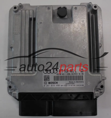 Centralina do motor AUDI 0281016460 4F7910401L EDC17CP14