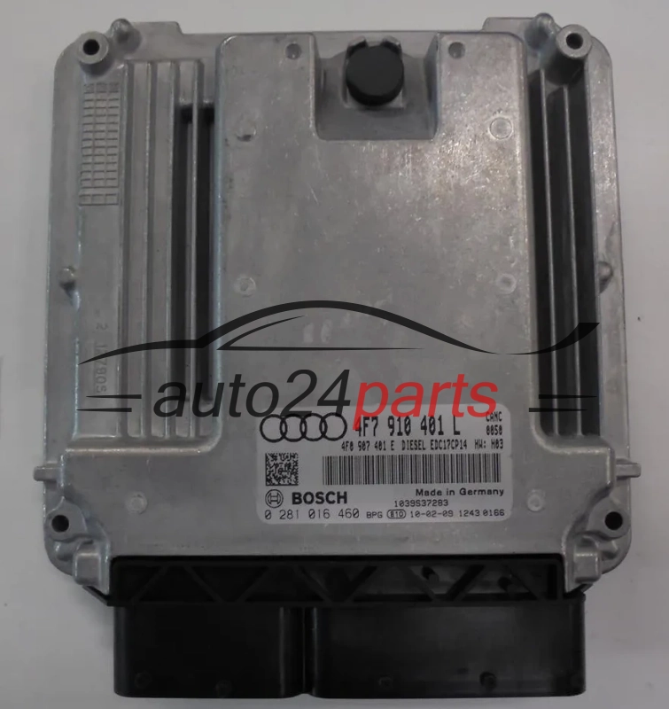 Μονάδα Ελέγχου Κινητήρα AUDI 0281016460 4F7910401L EDC17CP14
