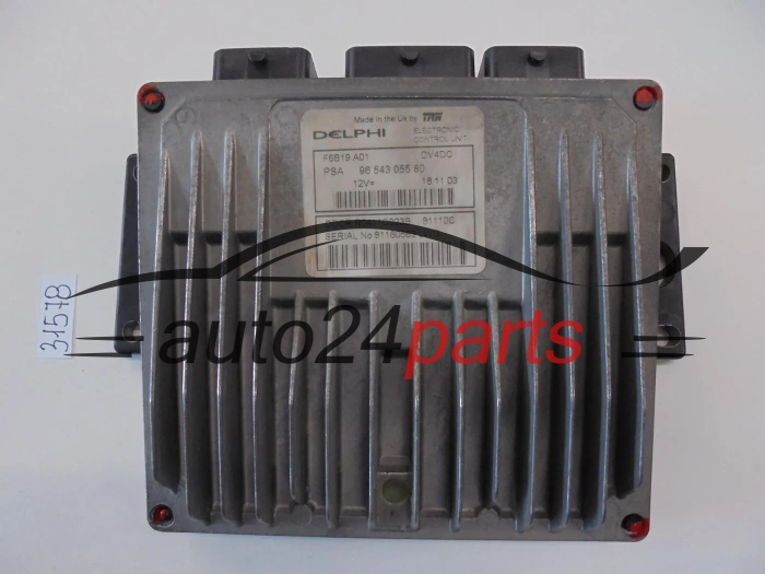 Sterownik silnika Citroen C3 1.4 HDI R0411C023B 9654305580