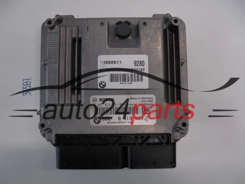 KOMPUTER STEROWNIK SILNIKA BMW MINI COOPER 1.6 D BOSCH 0 281 018 991, 0281018991, DDE 8 519 663, DDE8519663, 8519663
