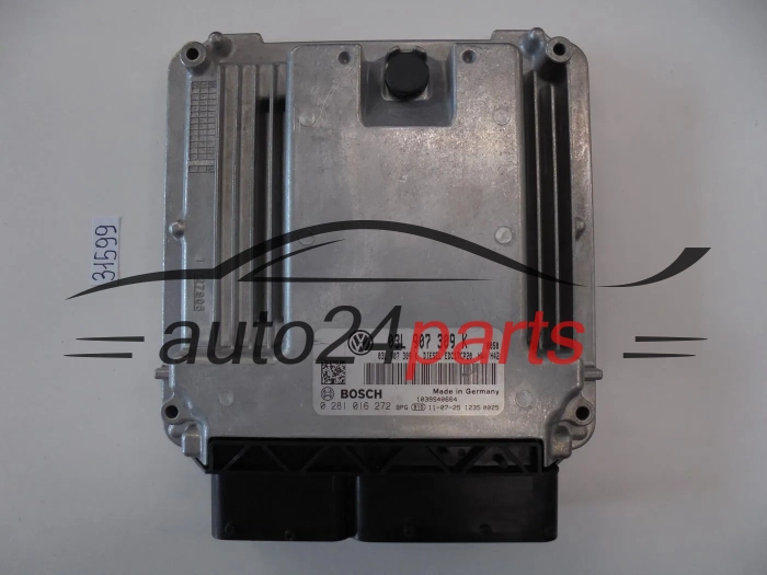 KOMPUTER STEROWNIK SILNIKA VW VOLKSWAGEN T5 TRANSPORTER 2.0 TDI BOSCH 0 281 016 272 BOSCH 0281016272 03L 907 309 K 03L907309K